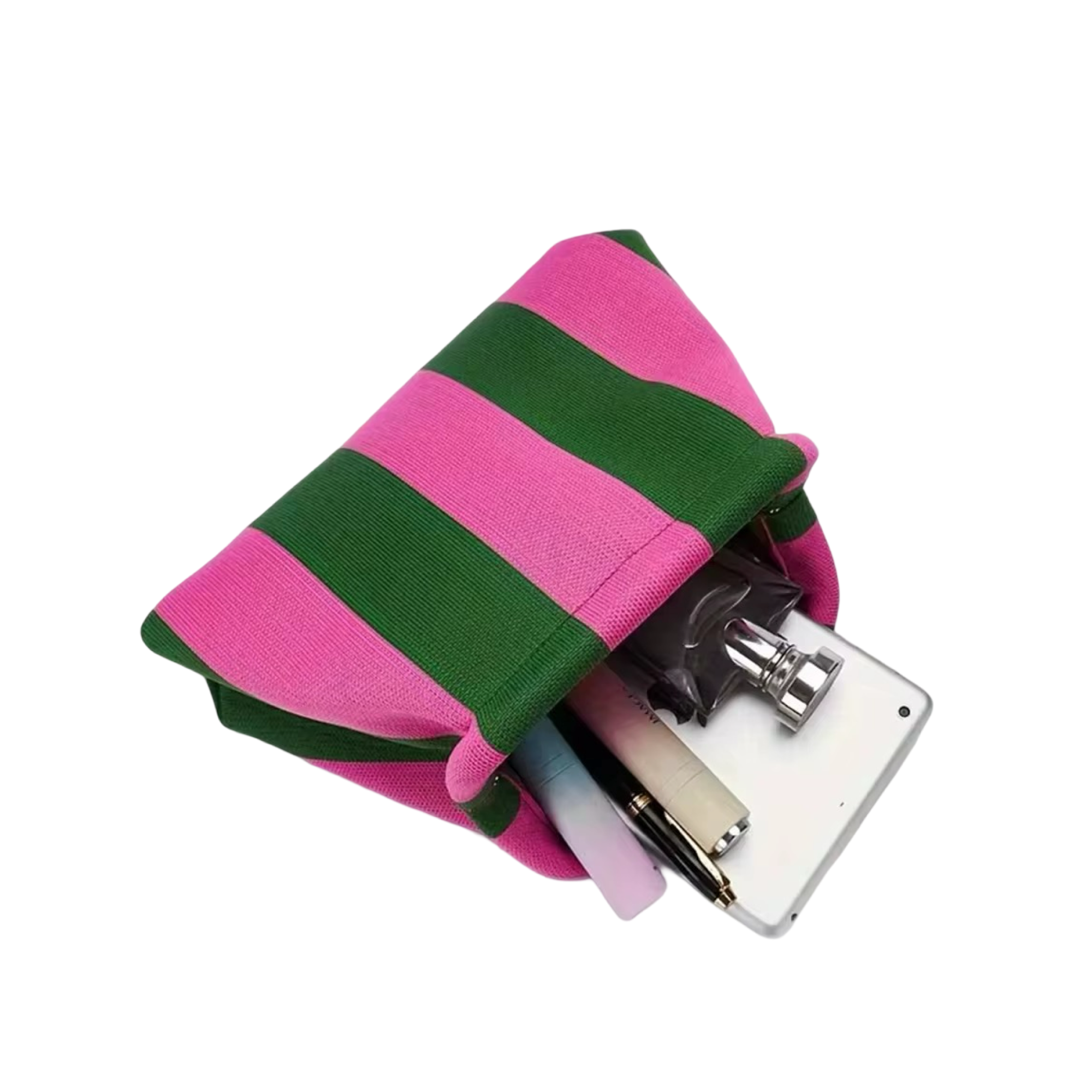 Sunday Stripe Clutch
