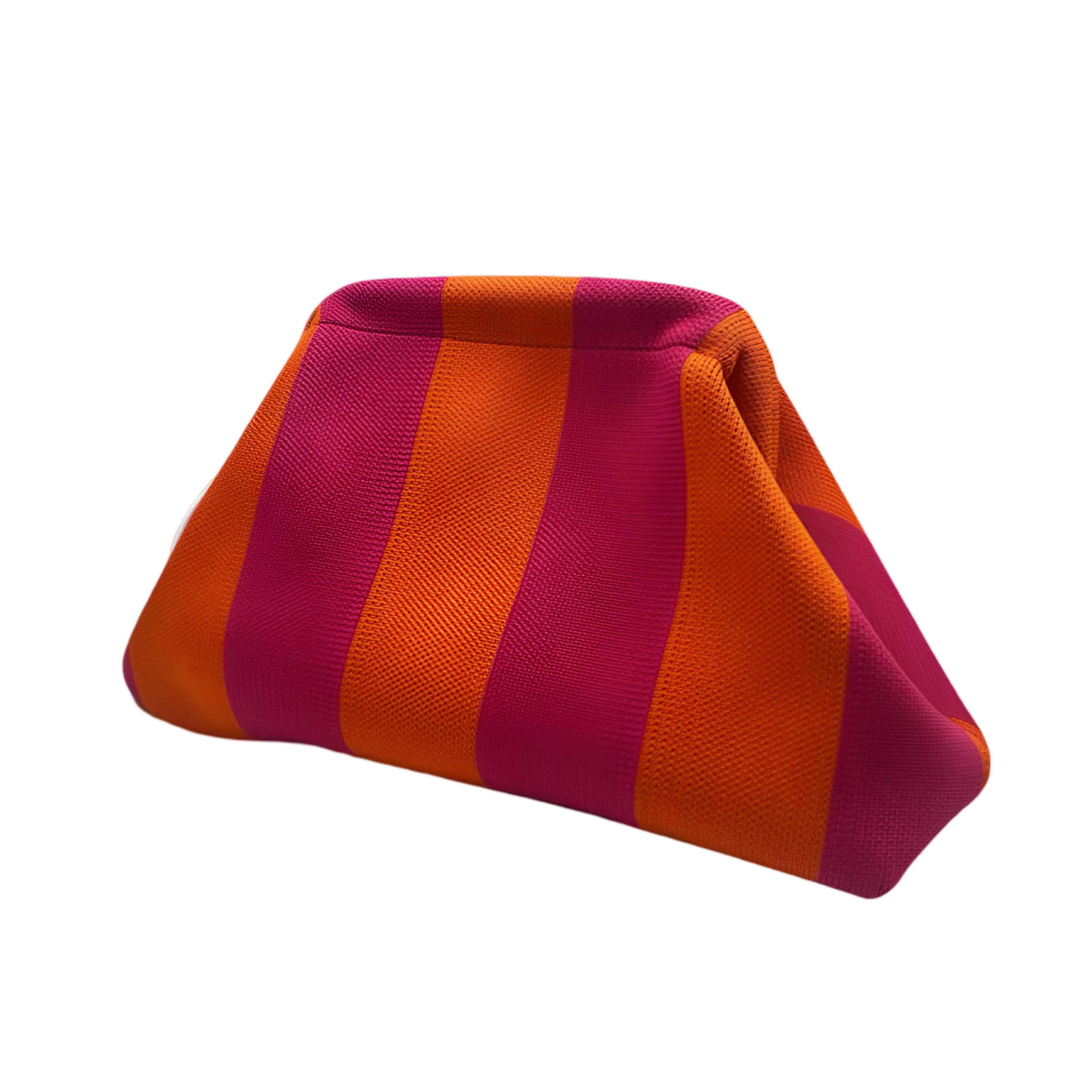 Sunday Stripe Clutch