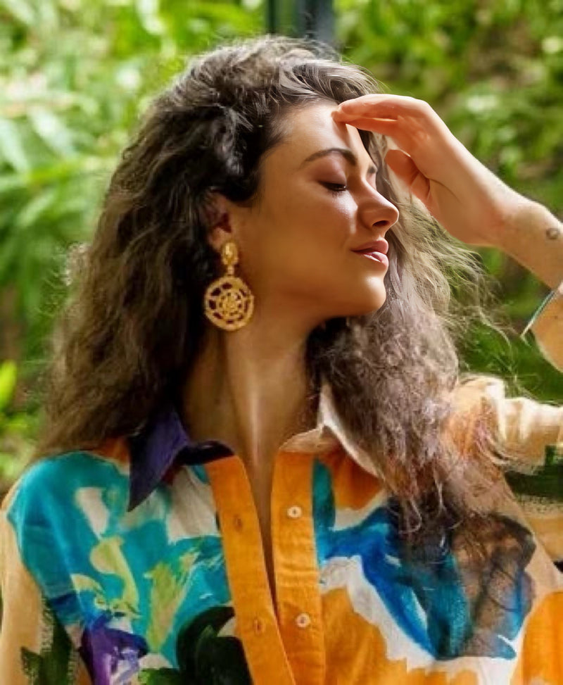 Wheel of fortune Danglers