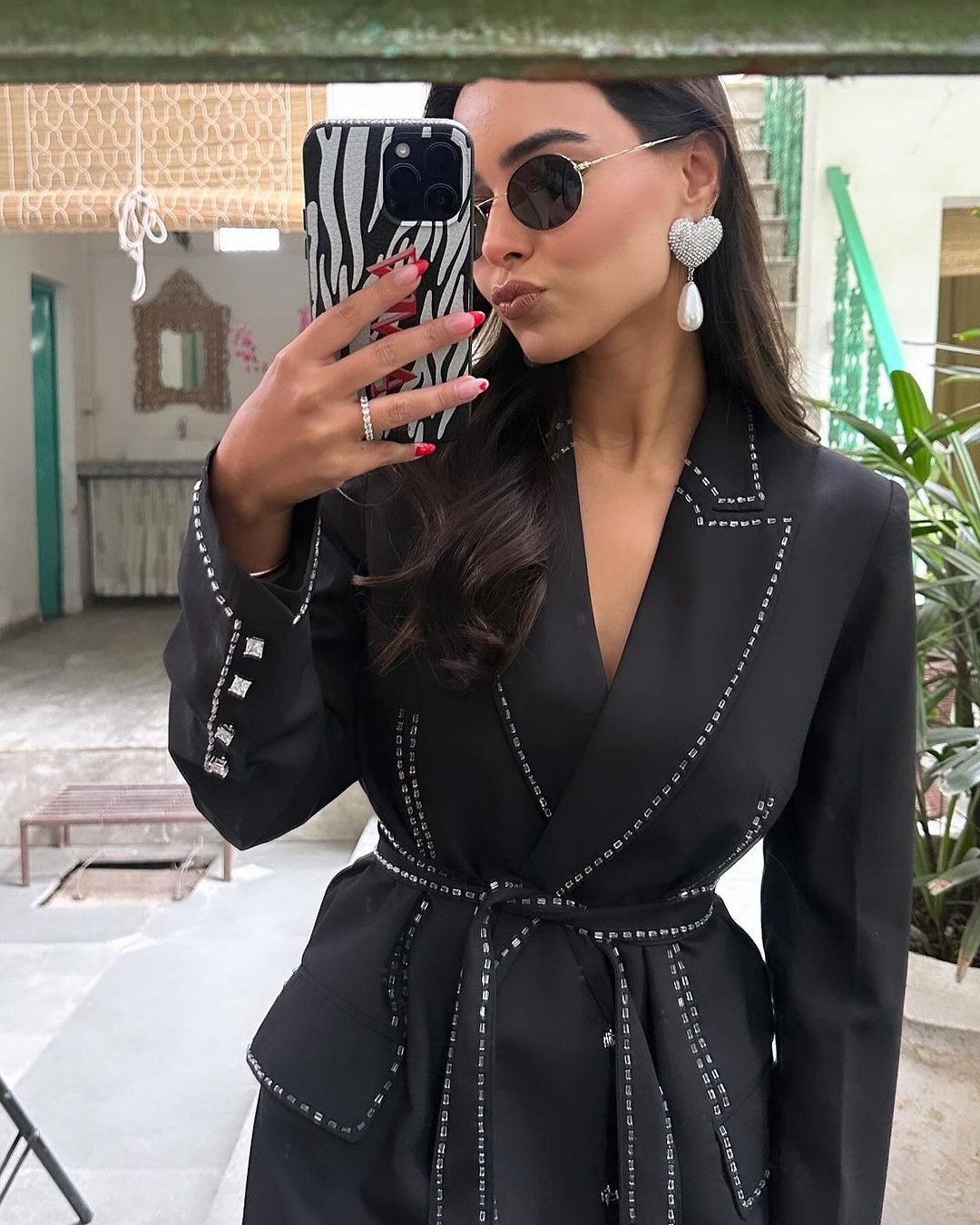 Gleaming Heart Danglers